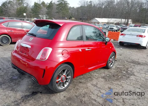 2013 Fiat 500 Abarth from USA, damaged, VIN 3C3CFFFH6DT753024